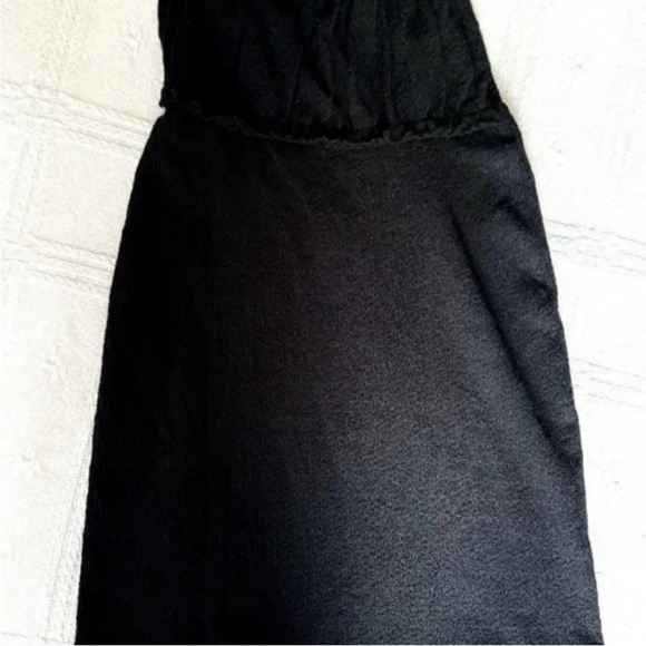 Free People Beach Vetrina Black Sundress Mini Dress - Picture 4 of 6